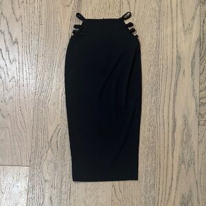 Chic Black Pencil Skirt for Women